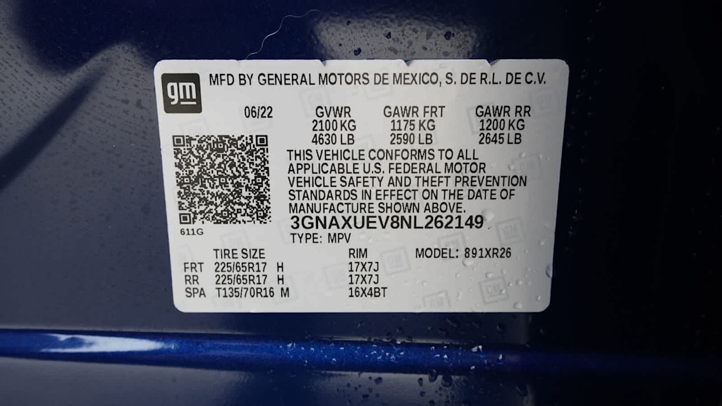 Thumbnail: 2022 Chevrolet Equinox - 17