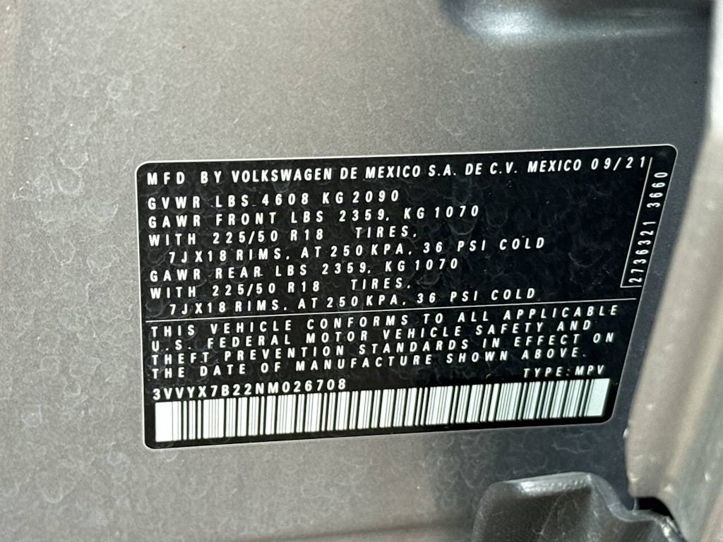 Thumbnail: 2022 Volkswagen Taos - 20