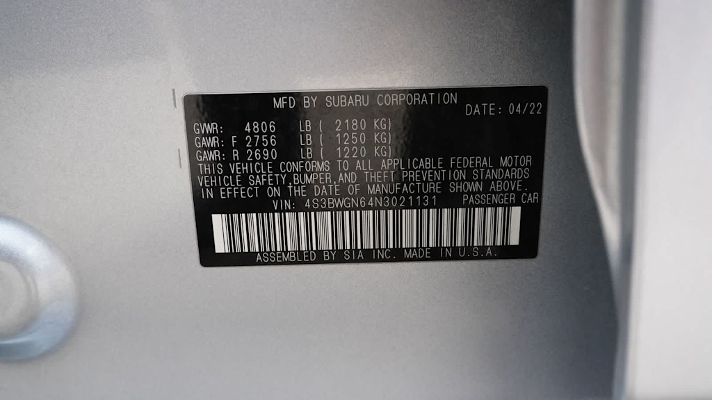 Thumbnail: 2022 Subaru Legacy - 19