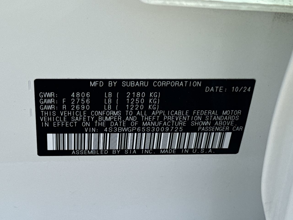 Thumbnail: 2025 Subaru Legacy - 18