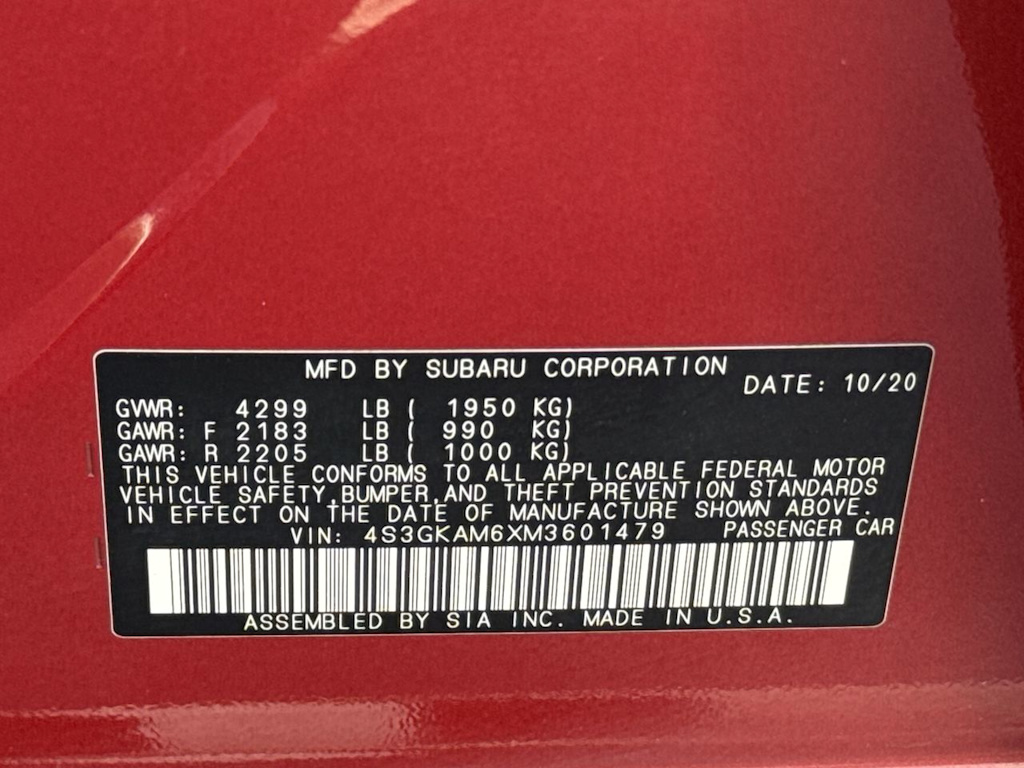 Thumbnail: 2021 Subaru Impreza - 17