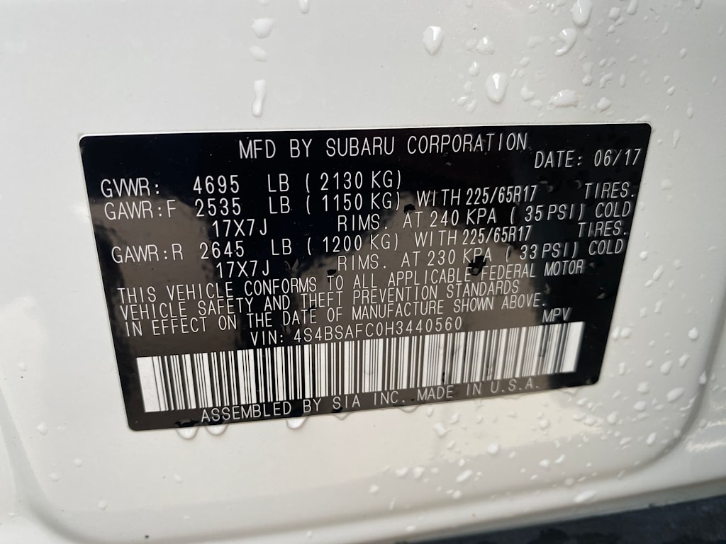 Thumbnail: 2017 Subaru Outback - 18