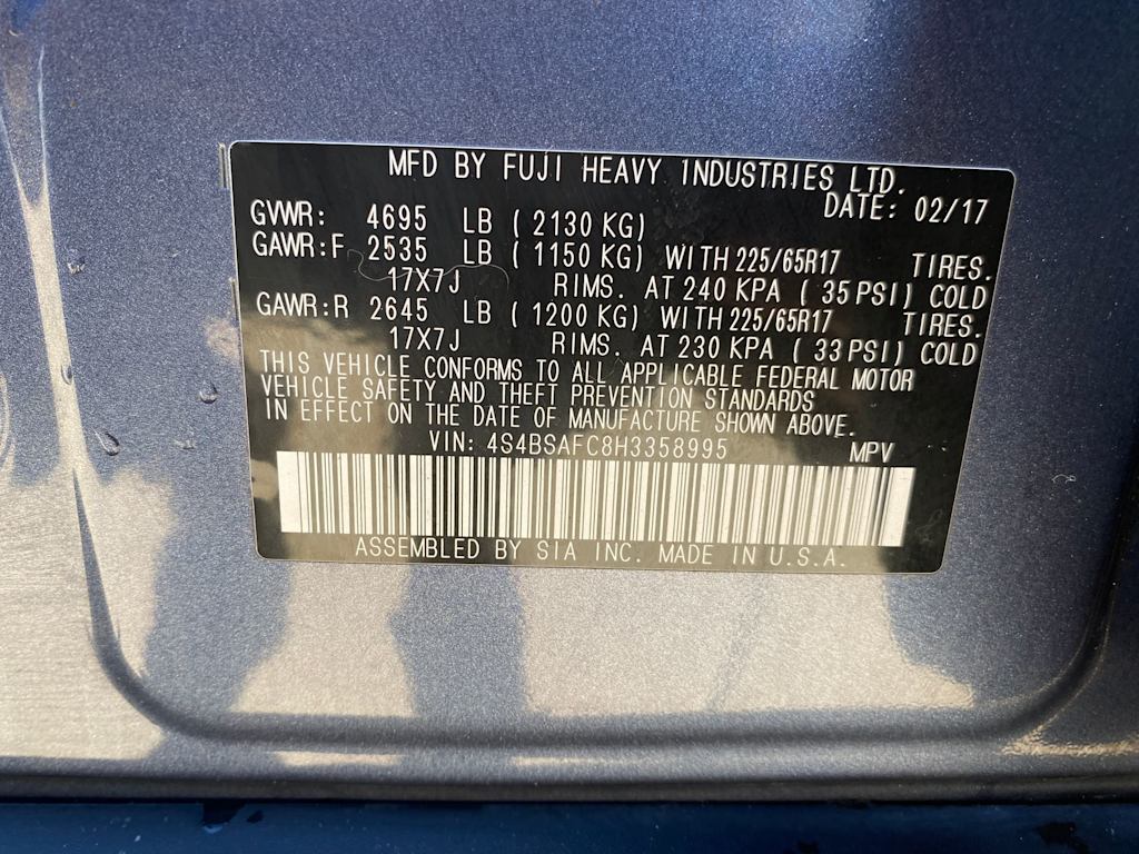 Thumbnail: 2017 Subaru Outback - 17