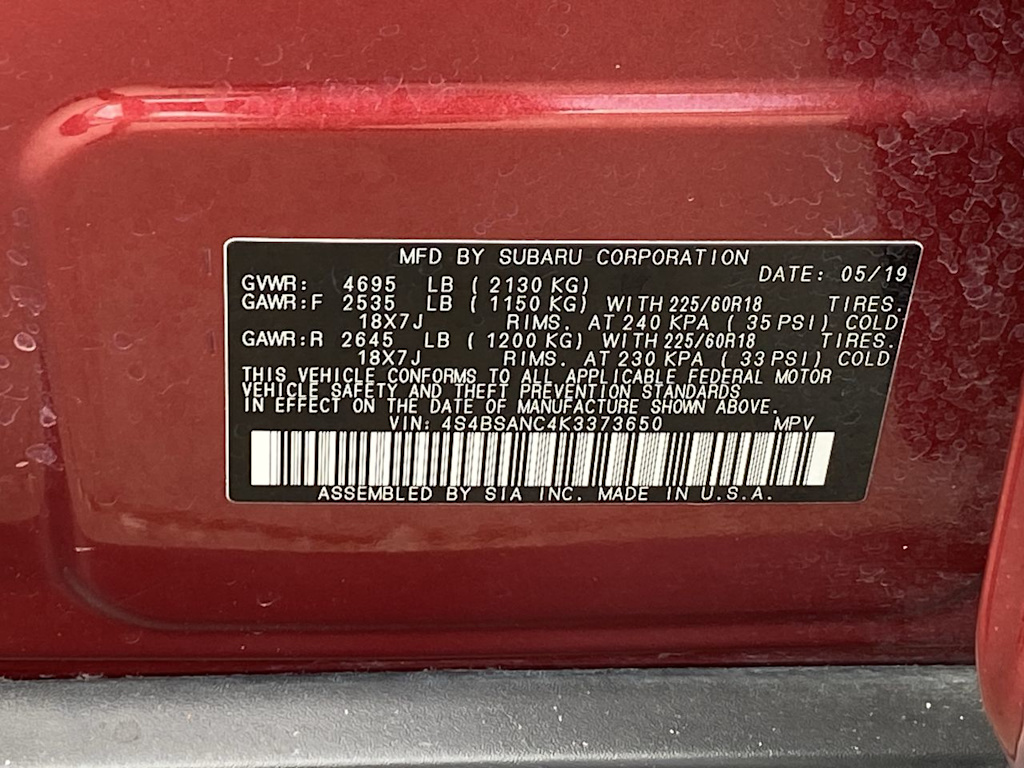 Thumbnail: 2019 Subaru Outback - 19