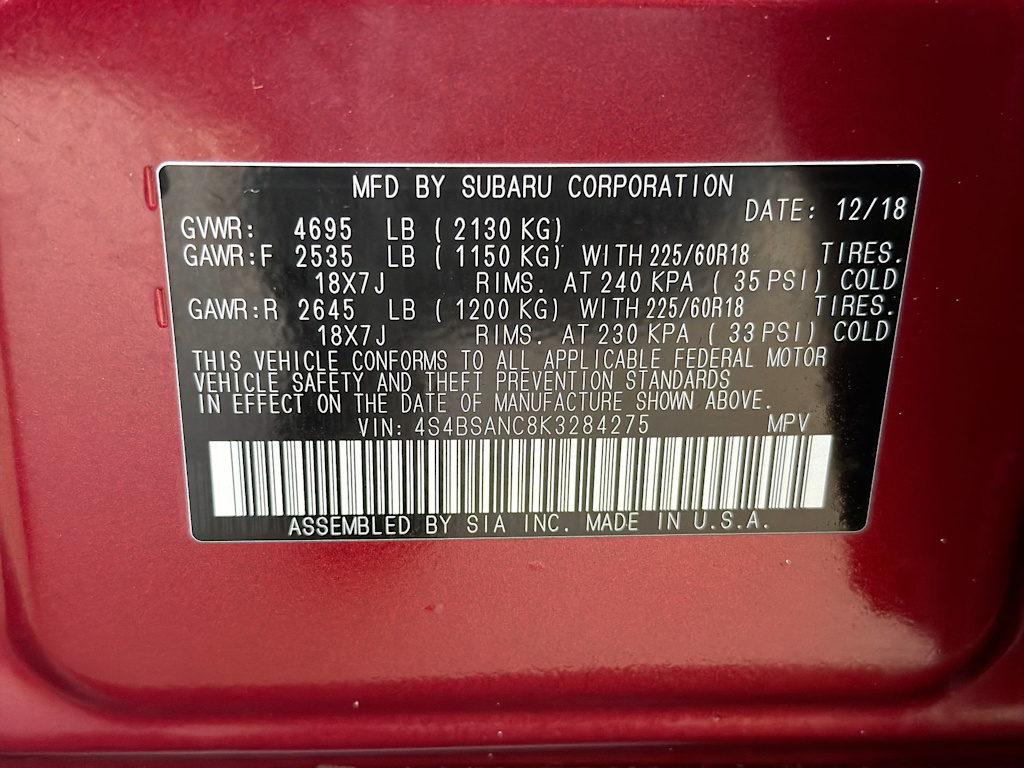 Thumbnail: 2019 Subaru Outback - 19