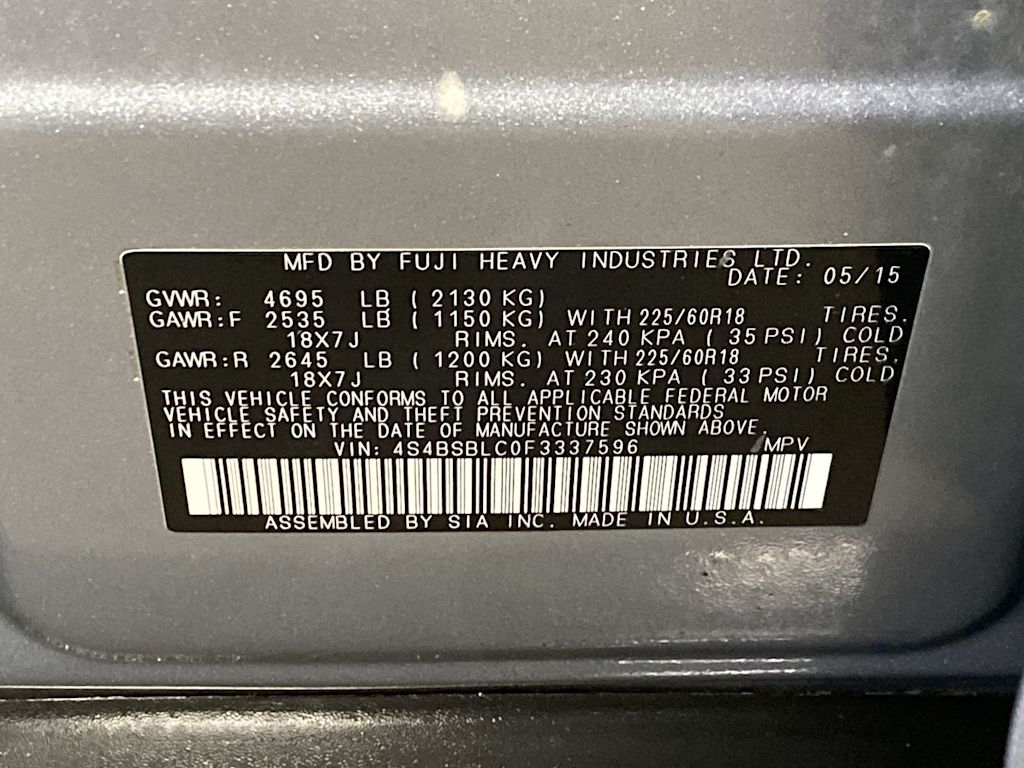 Thumbnail: 2015 Subaru Outback - 19