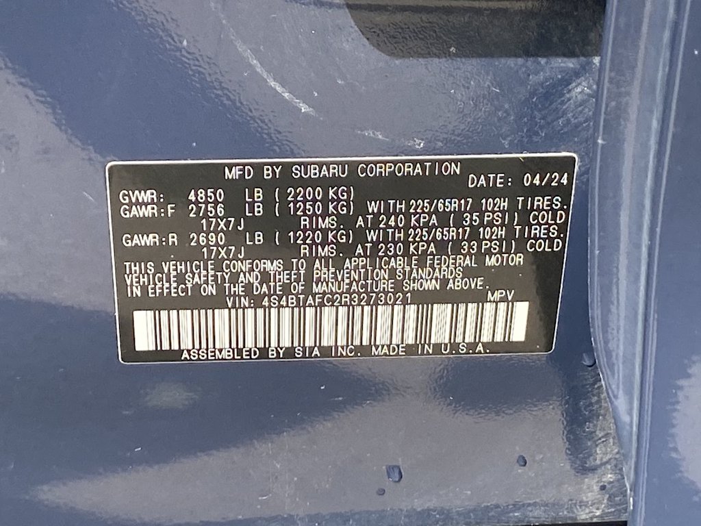 2024 Subaru Outback Premium 19
