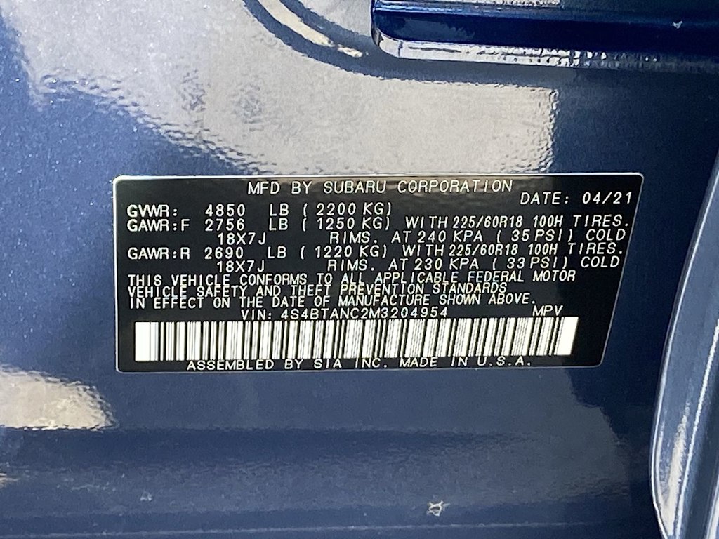Thumbnail: 2021 Subaru Outback - 19