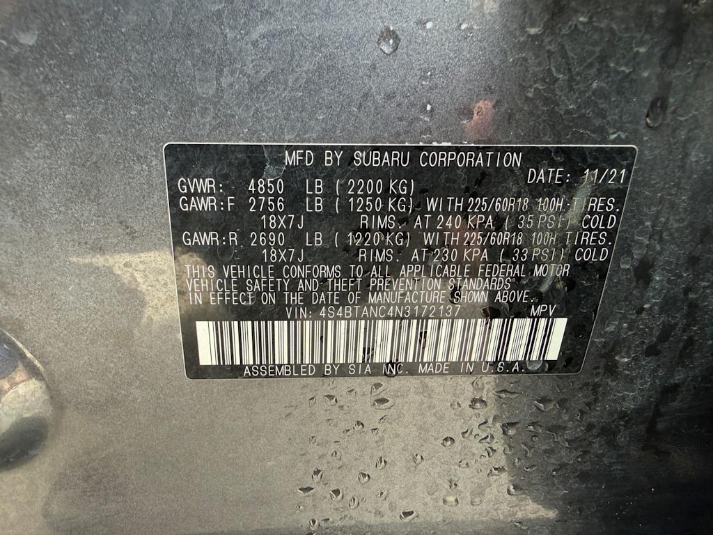 Thumbnail: 2022 Subaru Outback - 17