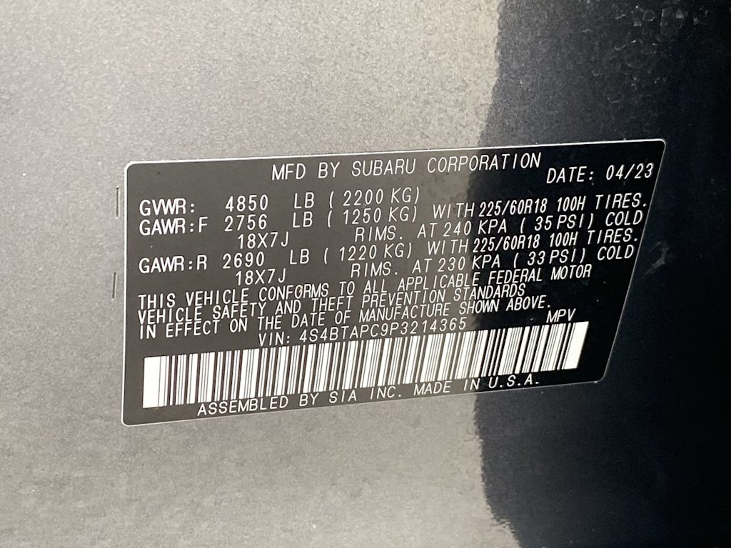 Thumbnail: 2023 Subaru Outback - 19