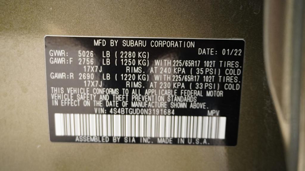 Thumbnail: 2022 Subaru Outback - 18