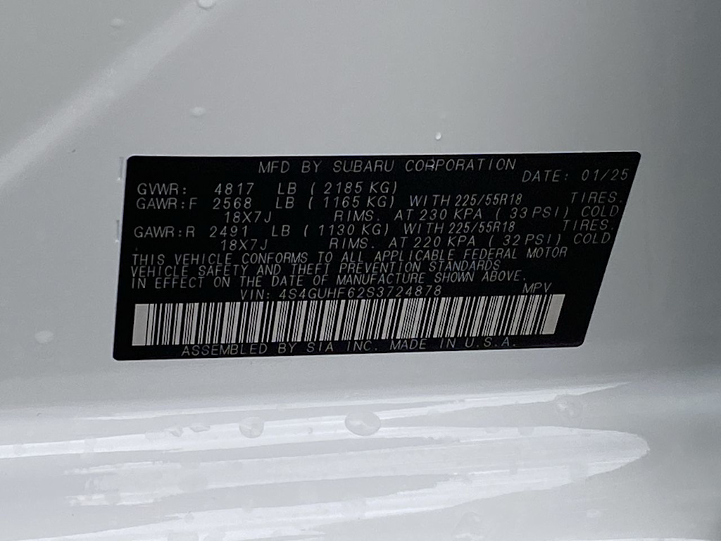 2025 Subaru Crosstrek Sport 20