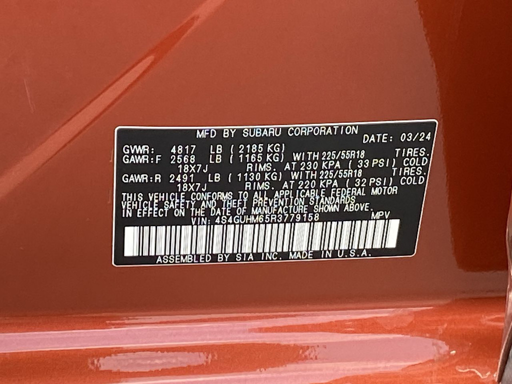 2024 Subaru Crosstrek Limited 19