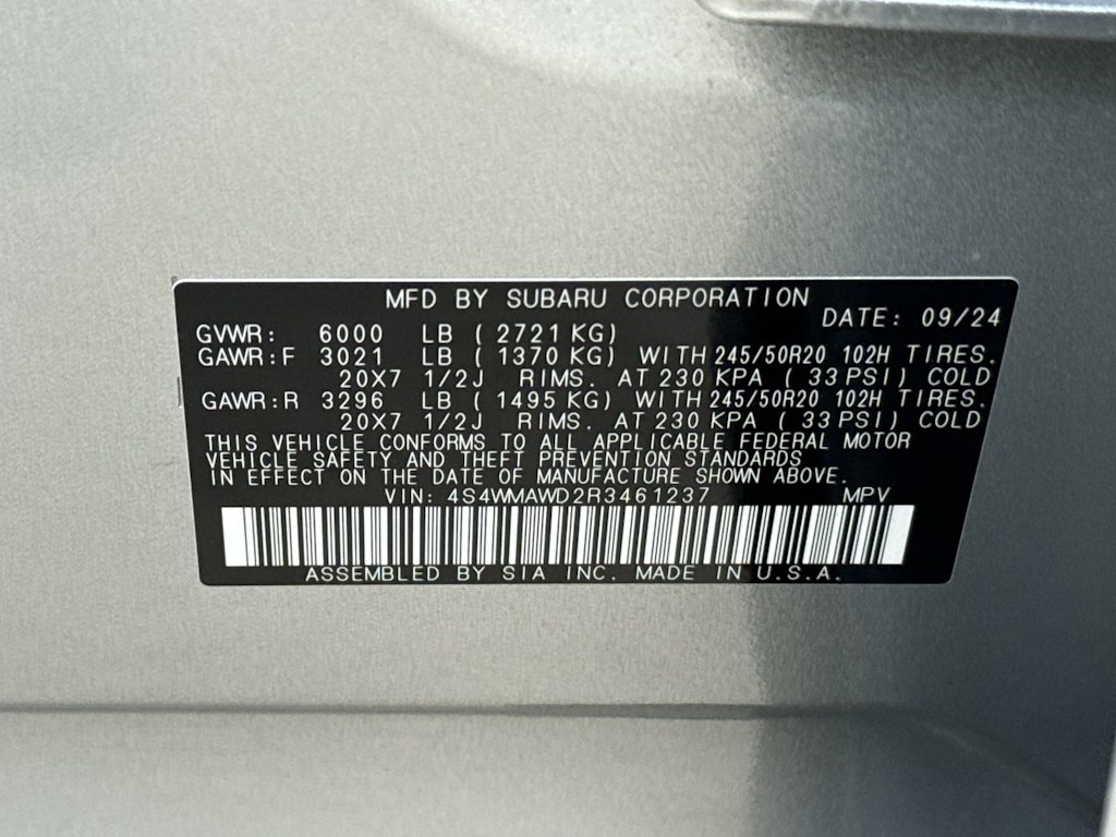 Thumbnail: 2024 Subaru Ascent - 19