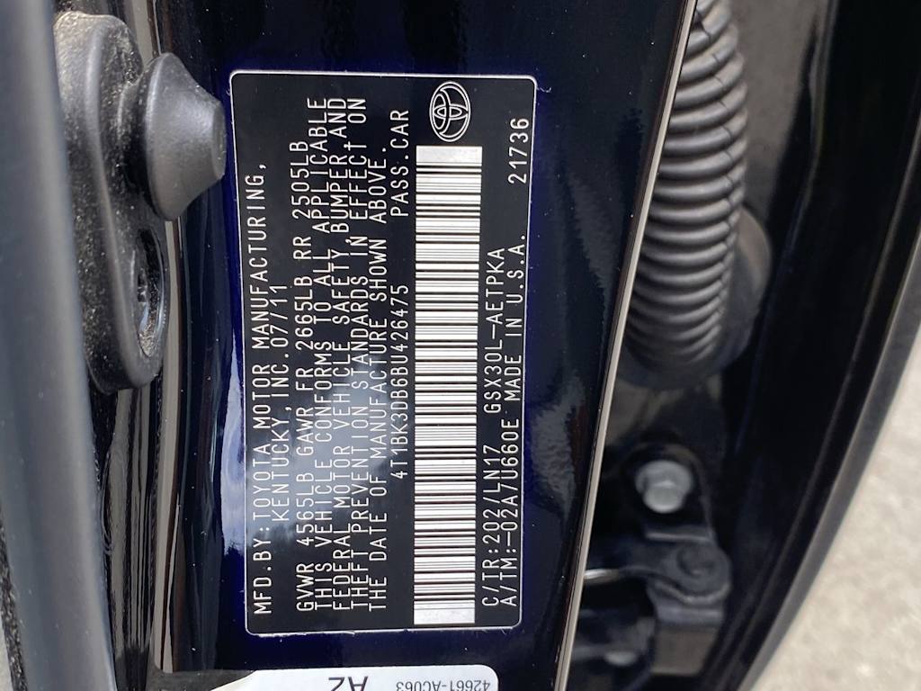 Thumbnail: 2011 Toyota Avalon - 19