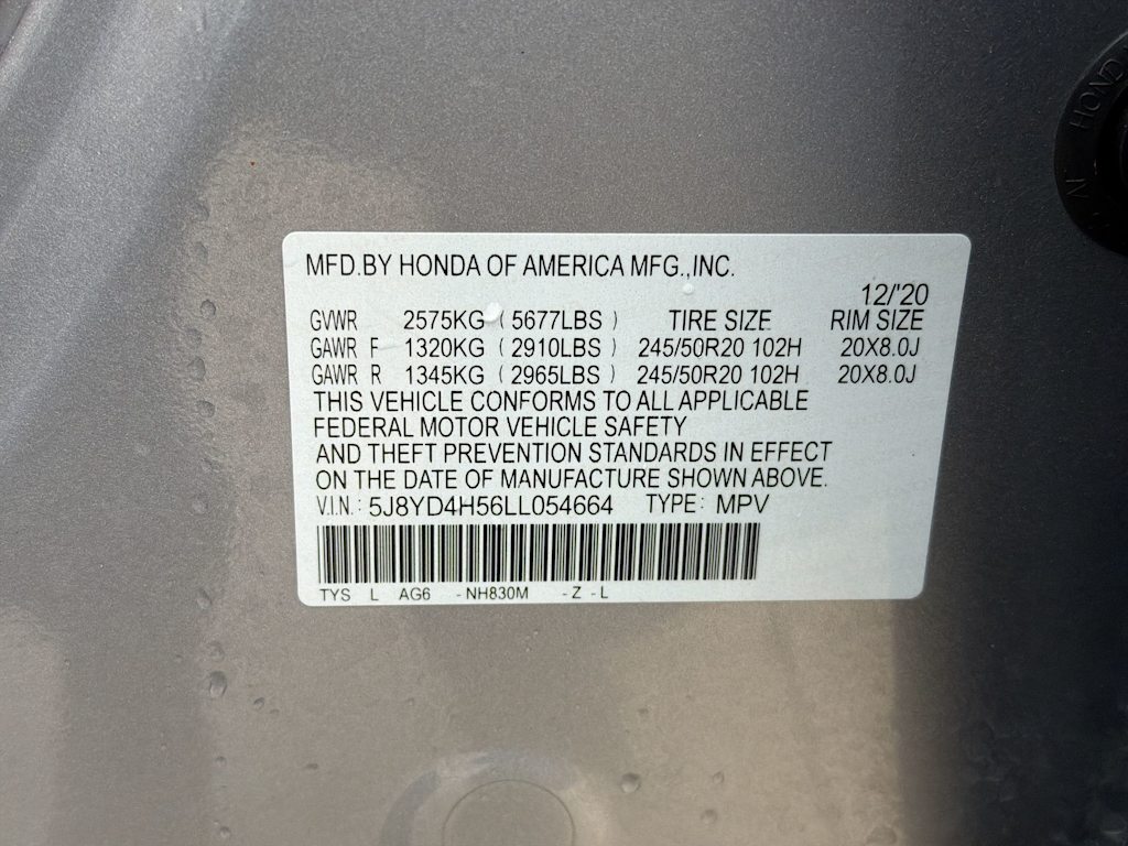 Thumbnail: 2020 Acura MDX - 18