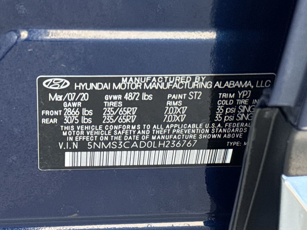 Thumbnail: 2020 Hyundai Santa Fe - 19