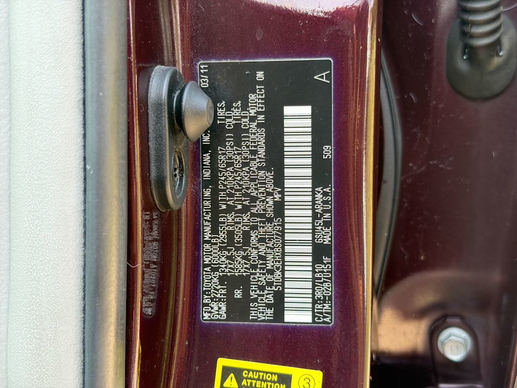 Thumbnail: 2011 Toyota Highlander - 19