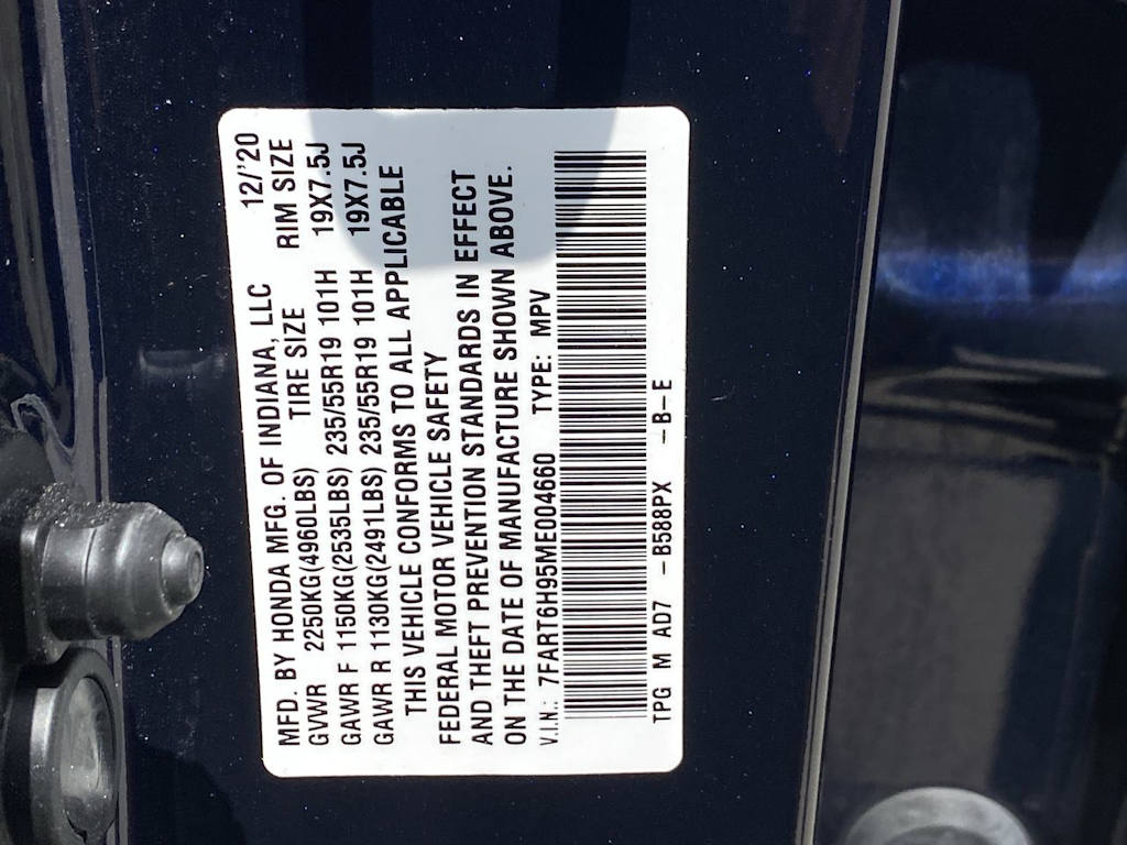 2021 Honda CR-V Touring 19
