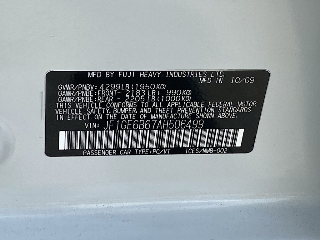 2010 Subaru Impreza  19