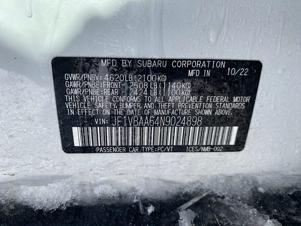 Thumbnail: 2022 Subaru WRX - 18