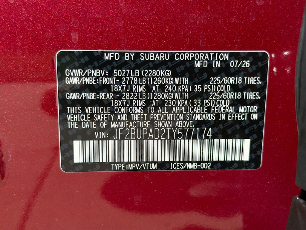 Thumbnail: 2026 Subaru Outback - 18