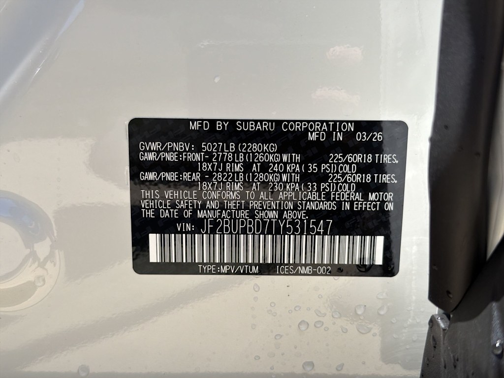 Thumbnail: 2026 Subaru Outback - 18