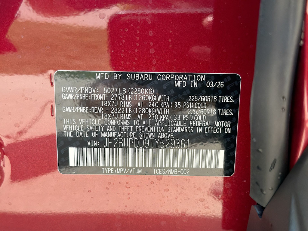 Thumbnail: 2026 Subaru Outback - 18
