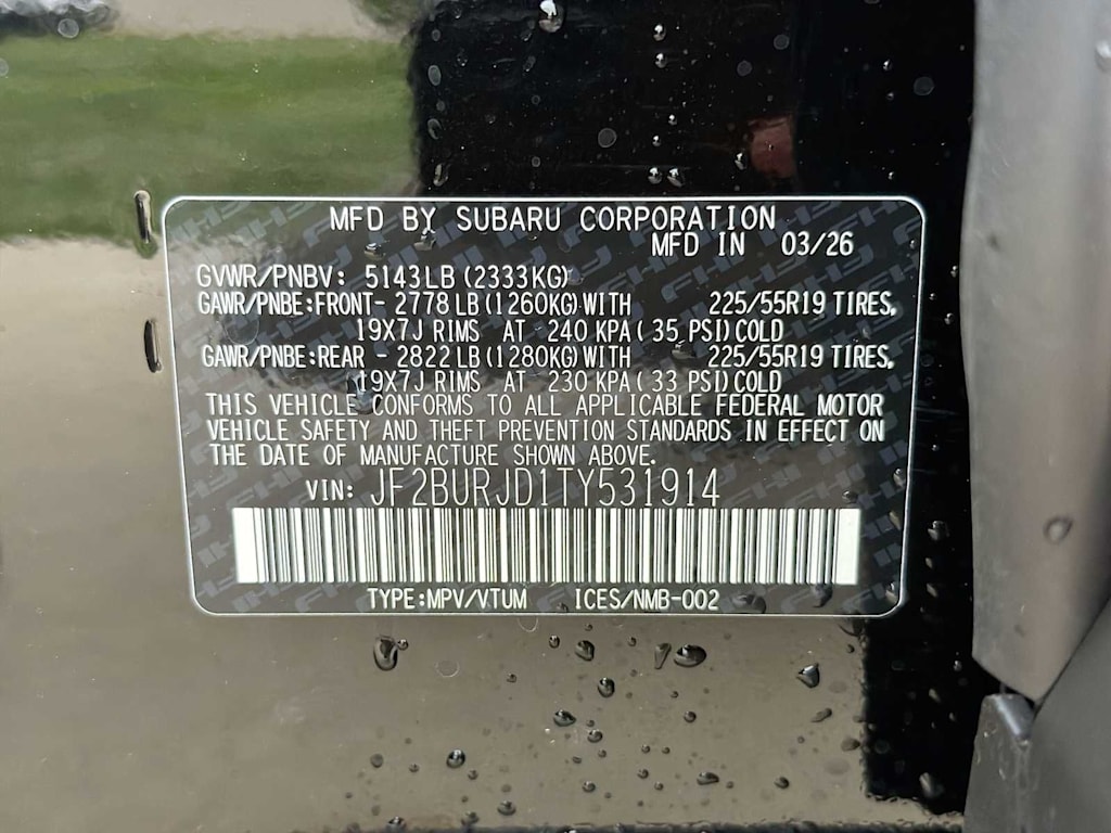 Thumbnail: 2026 Subaru Outback - 20