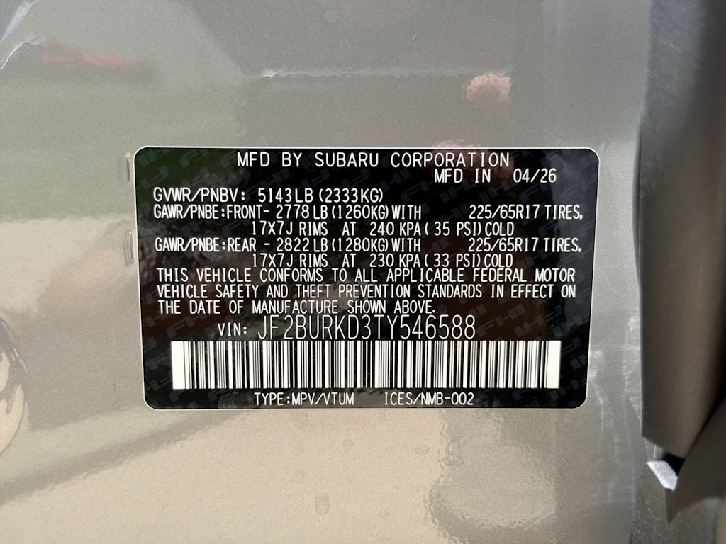 Thumbnail: 2026 Subaru Outback - 18