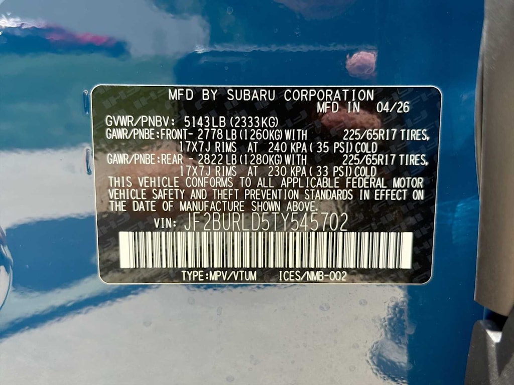 Thumbnail: 2026 Subaru Outback - 17
