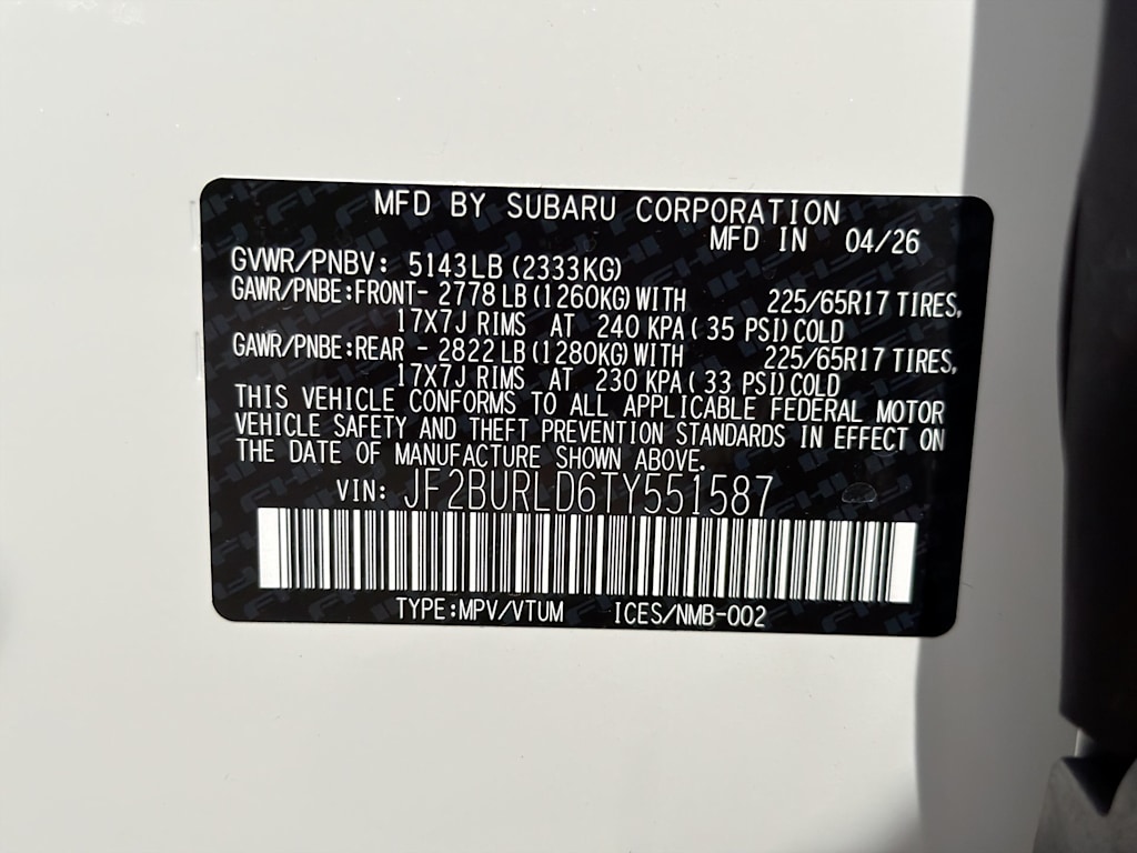 Thumbnail: 2026 Subaru Outback - 20