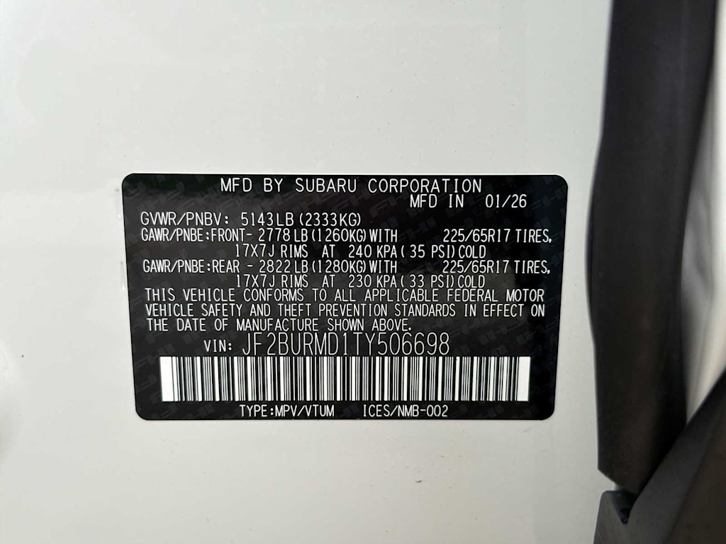 Thumbnail: 2026 Subaru Outback - 34