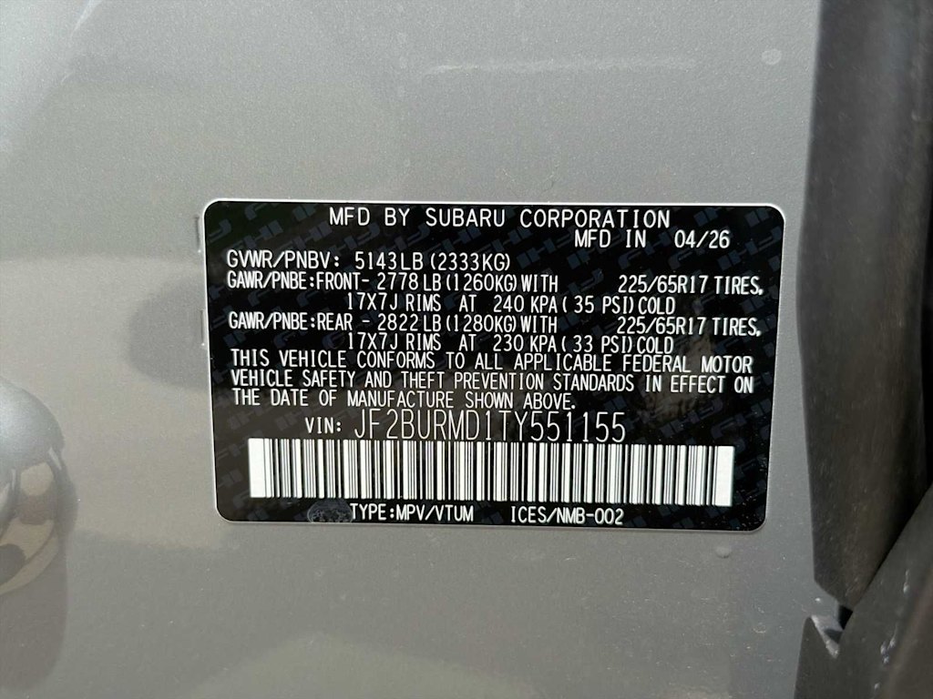 Thumbnail: 2026 Subaru Outback - 18