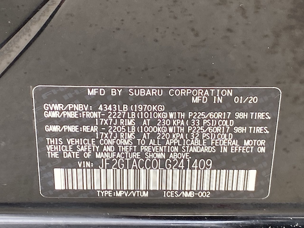 Thumbnail: 2020 Subaru Crosstrek - 19