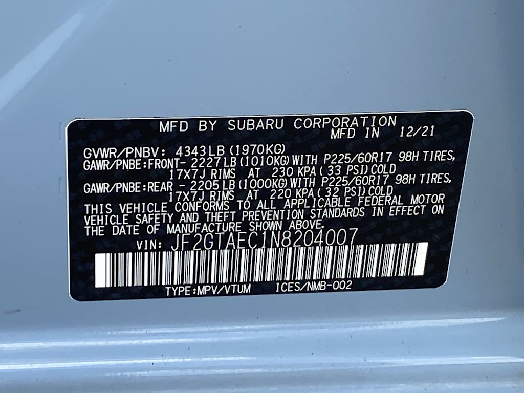Thumbnail: 2022 Subaru Crosstrek - 19