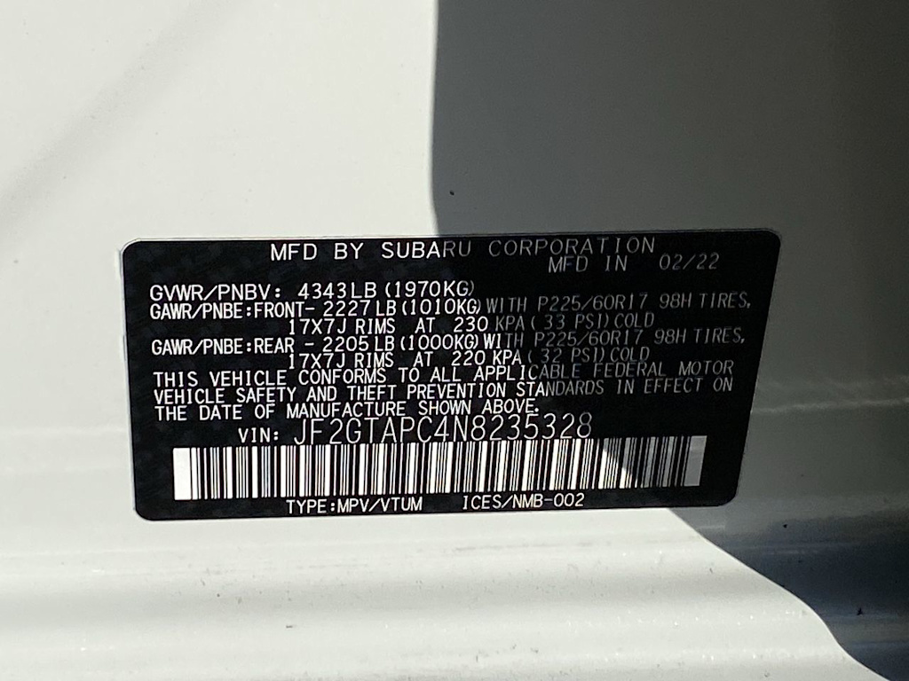 Thumbnail: 2022 Subaru Crosstrek - 19