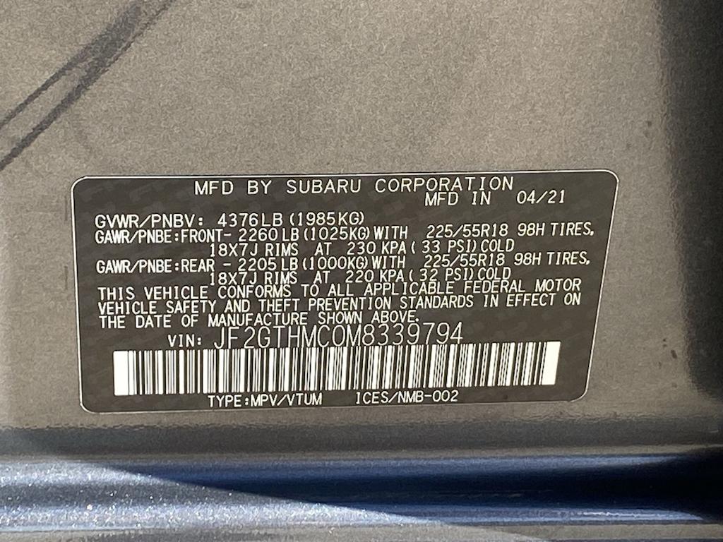 2021 Subaru Crosstrek Limited 19