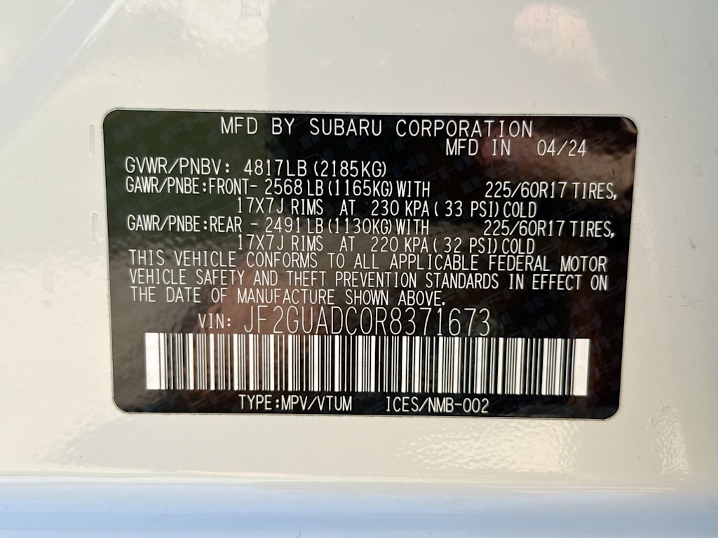 Thumbnail: 2024 Subaru Crosstrek - 19