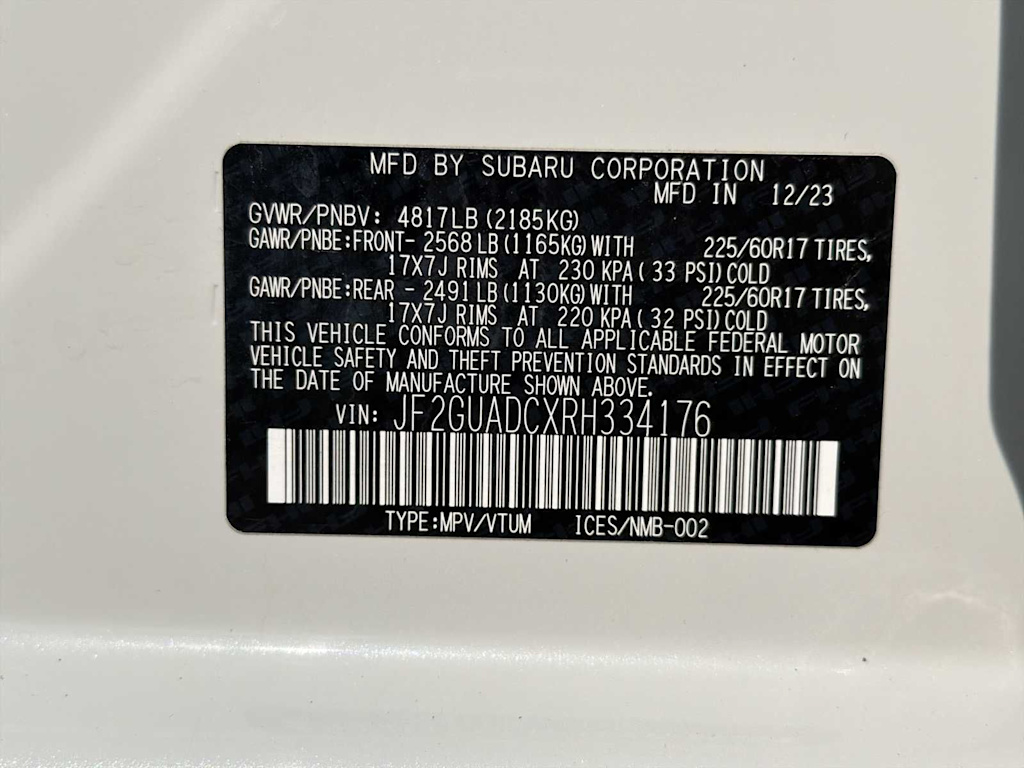 Thumbnail: 2024 Subaru Crosstrek - 19