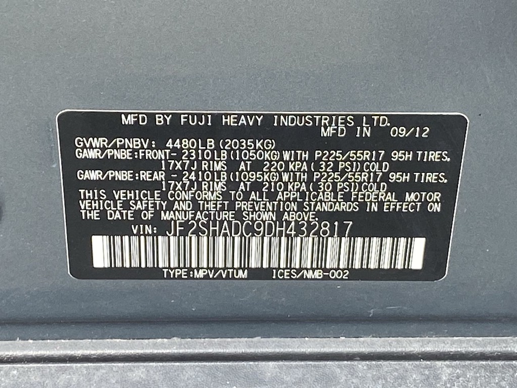 Thumbnail: 2013 Subaru Forester - 17