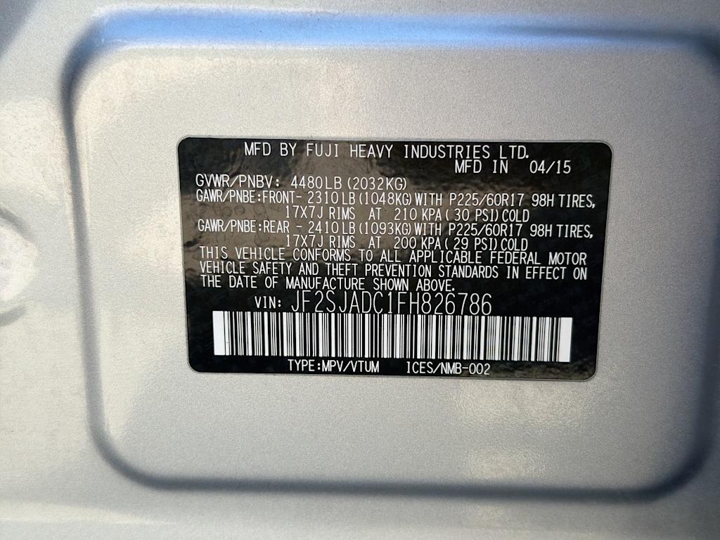 Thumbnail: 2015 Subaru Forester - 19