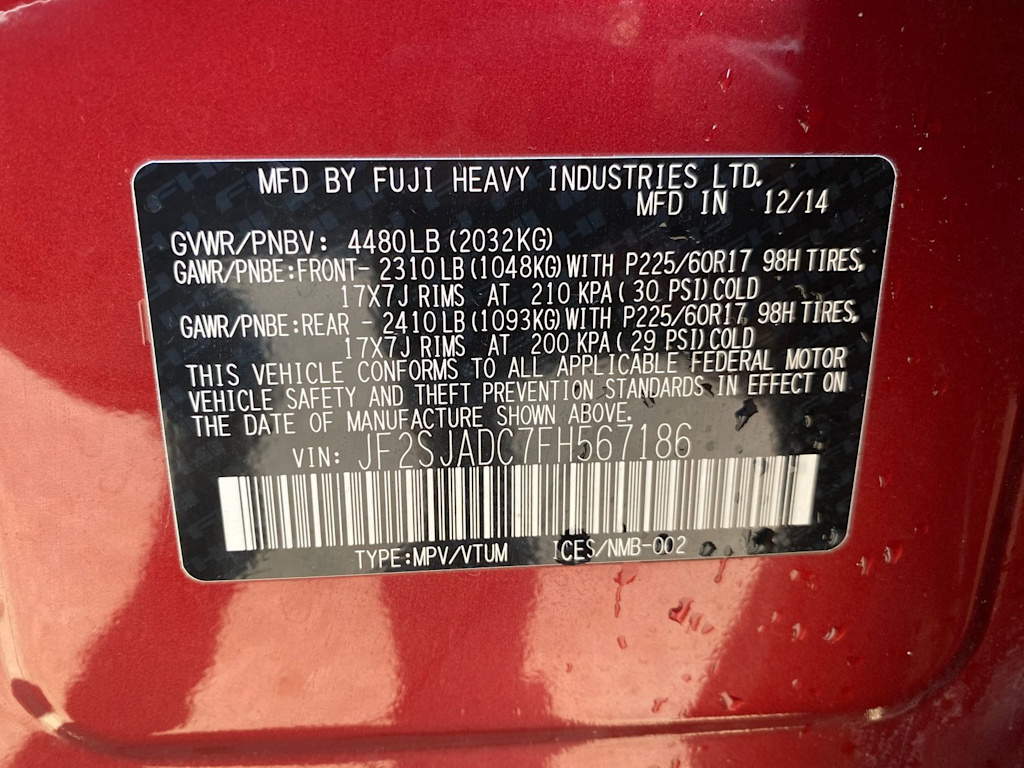 Thumbnail: 2015 Subaru Forester - 33