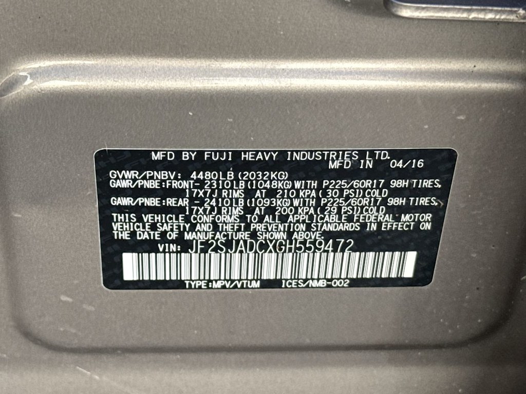 Thumbnail: 2016 Subaru Forester - 20