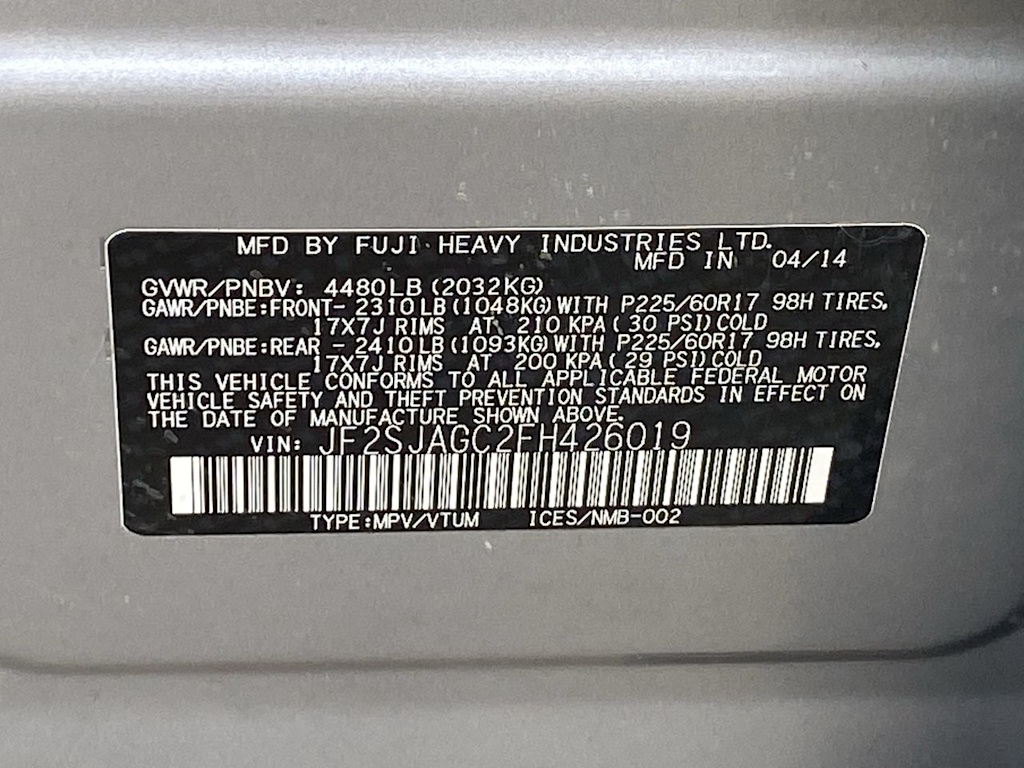 Thumbnail: 2015 Subaru Forester - 19