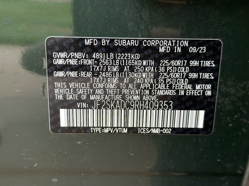 Thumbnail: 2024 Subaru Forester - 19