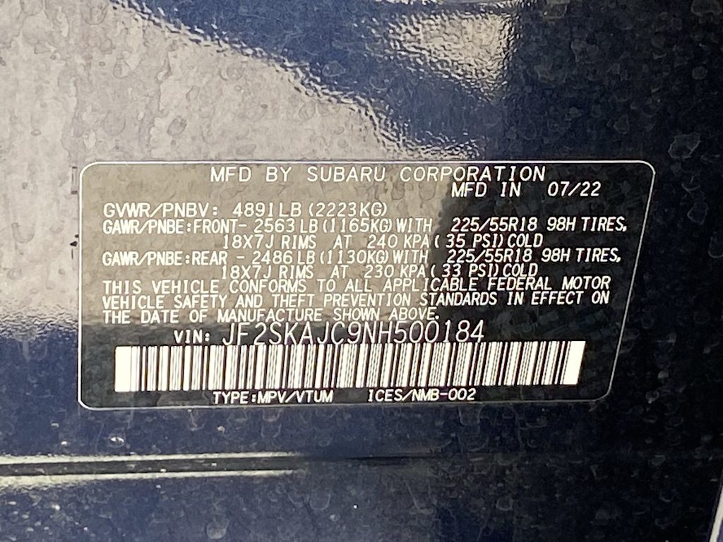 2022 Subaru Forester Sport 19