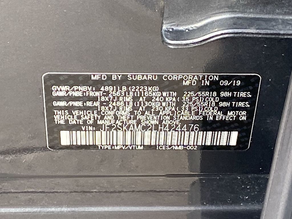 Thumbnail: 2020 Subaru Forester - 19