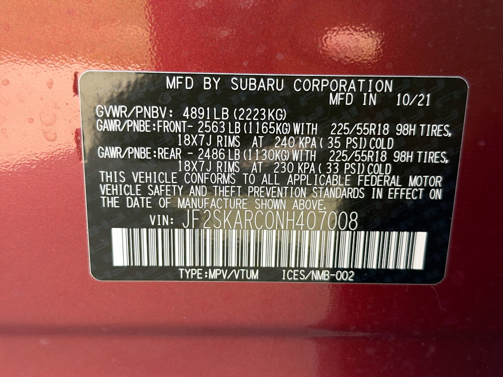 Thumbnail: 2022 Subaru Forester - 19