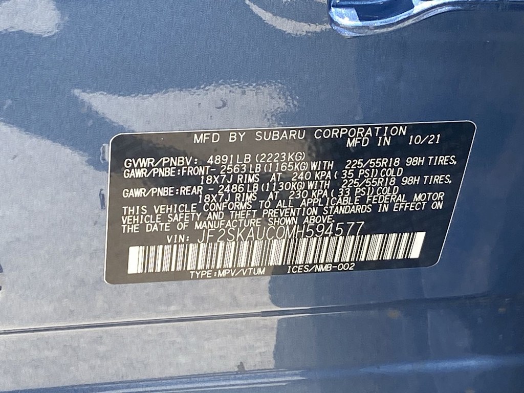 Thumbnail: 2021 Subaru Forester - 19